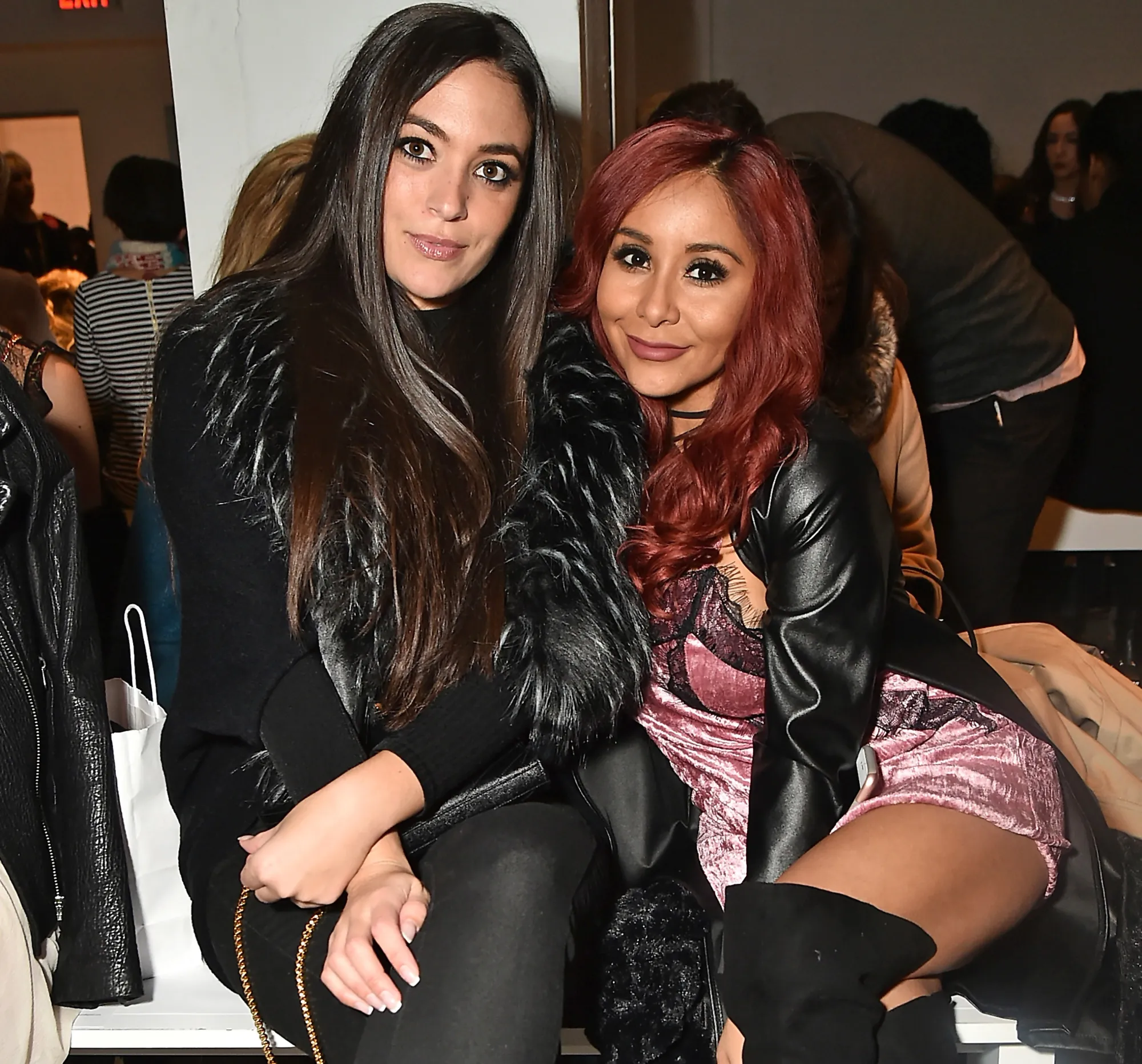 Nicole Snooki Polizzi, Sammi Giancola, New York Fashion Week, Jersey Shore Reboot
