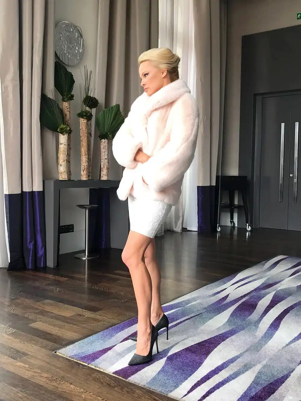 Pamela Anderson, Adil Rami, Chrome Hearts, Paris