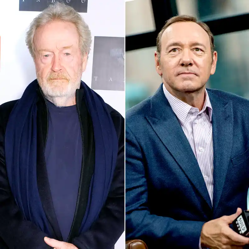 Ridley Scott and Kevin Spacey