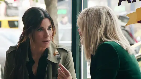 Sandra Bullock and Cate Blanchett in Ocean's 8