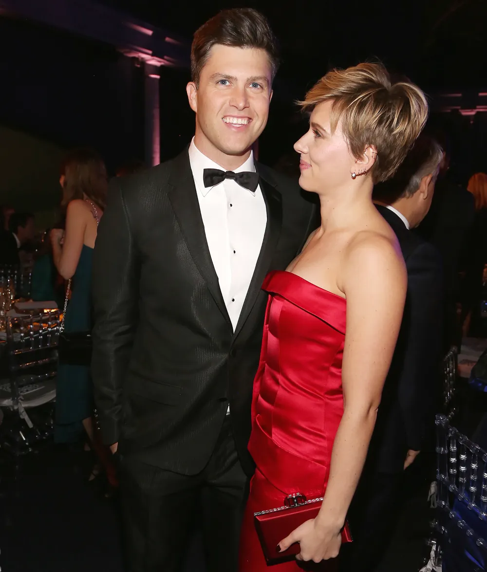 Colin Jost Scarlett Johansson The 2017 Museum Gala