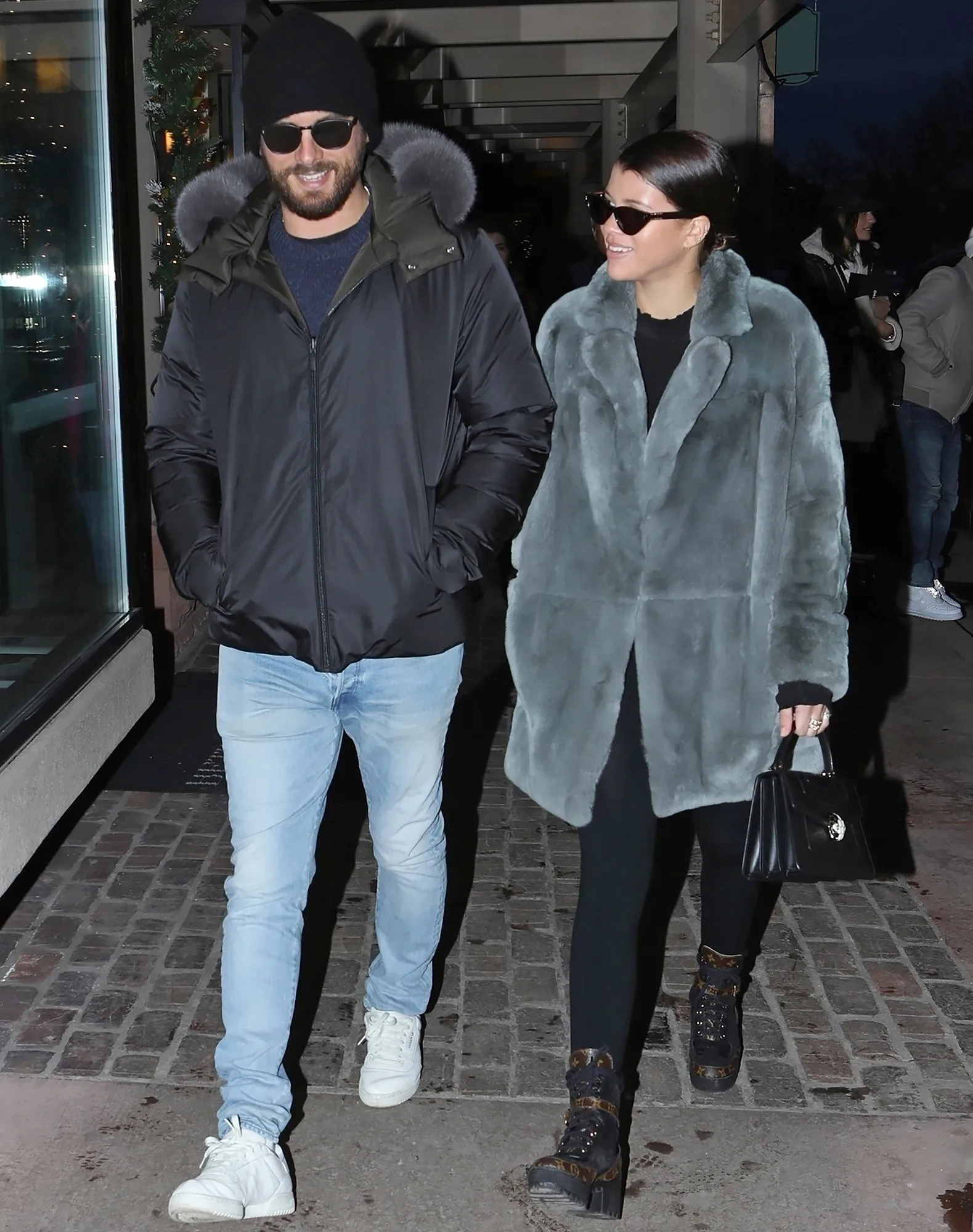 Scott Disick, Sofia Richie, Aspen, Vacation, Date