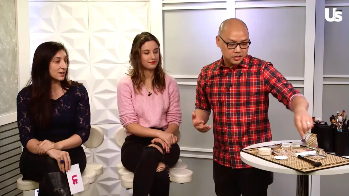 Honest Beauty creative consultant Daniel Martin with Luxury Handbag Shopping editors Beth Shapouri and Roxanne Adamiyatt.