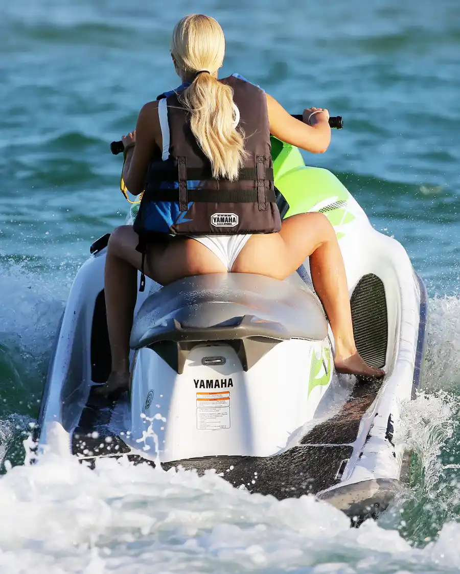 Sofia Richie white bikini Miami Beach