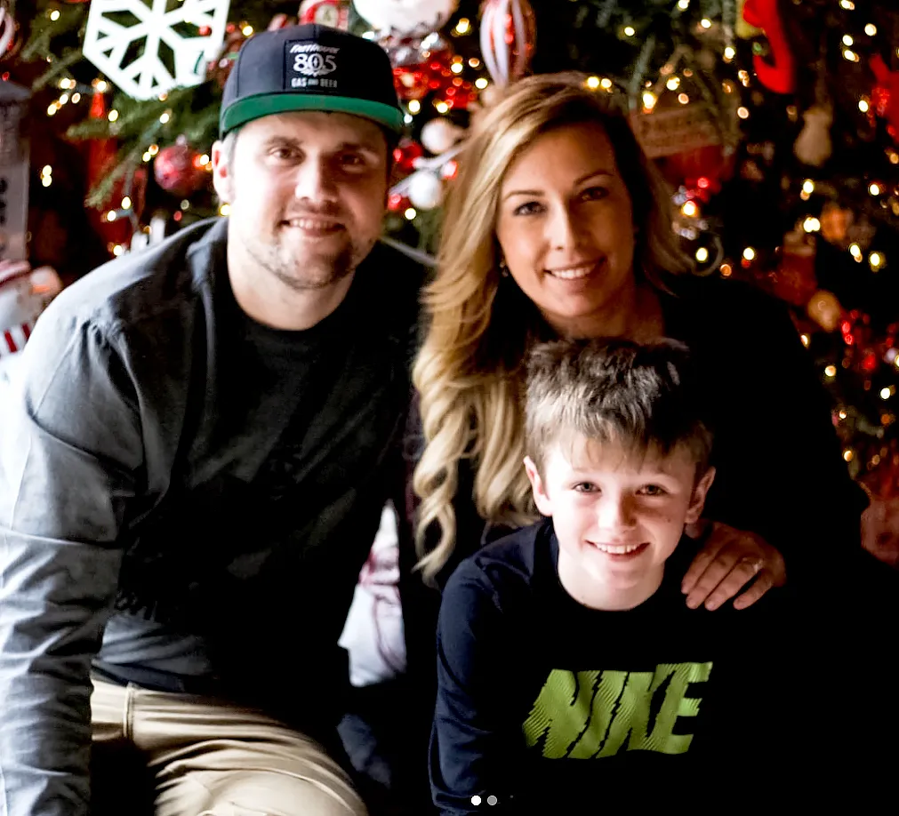 Teen Mom's Ryan Edwards spends the holidays with son Bentley