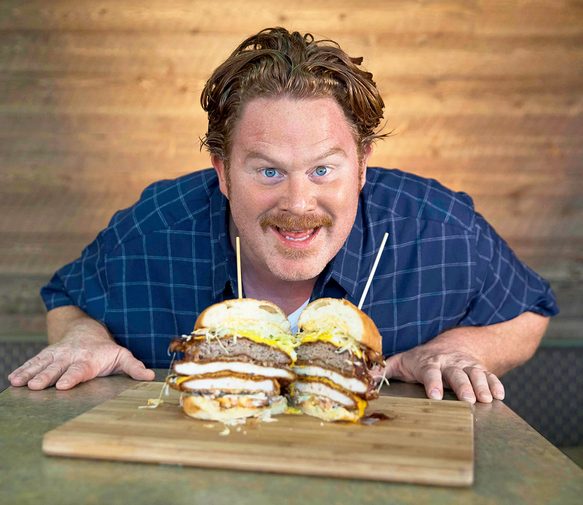 Casey Webb of 'Man V. Food'