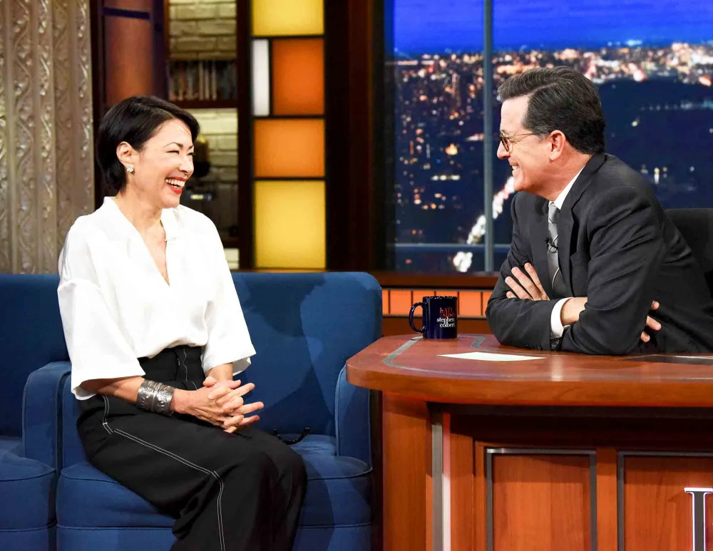 Ann Curry on &lsquo;The Late Show with Stephen Colbert&lsquo;