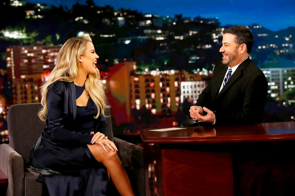 Khloe Kardashian on &lsquo;Jimmy Kimmel Live!&lsquo;