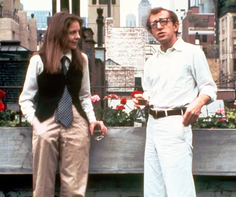 Diane Keaton and Woody Allen in the film ‘Annie Hall‘
