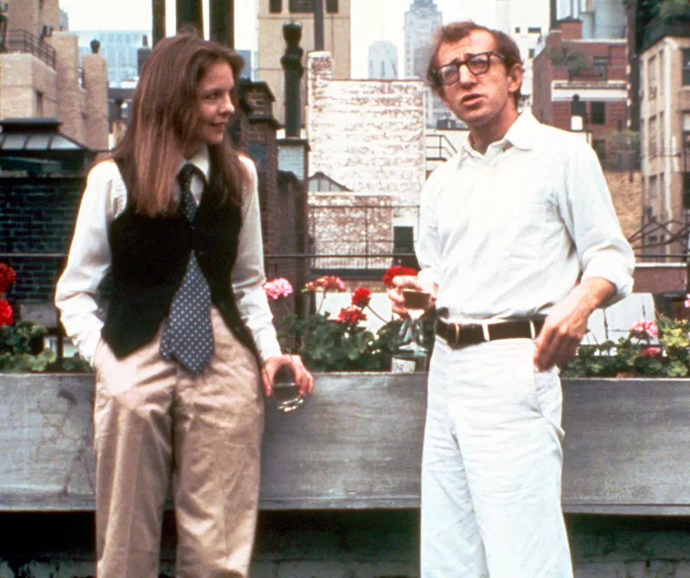 Diane Keaton and Woody Allen in the film &lsquo;Annie Hall&lsquo;