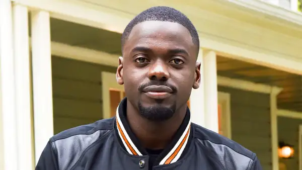 Daniel Kaluuya arrives at "Get Out" garden party on May 9, 2017.