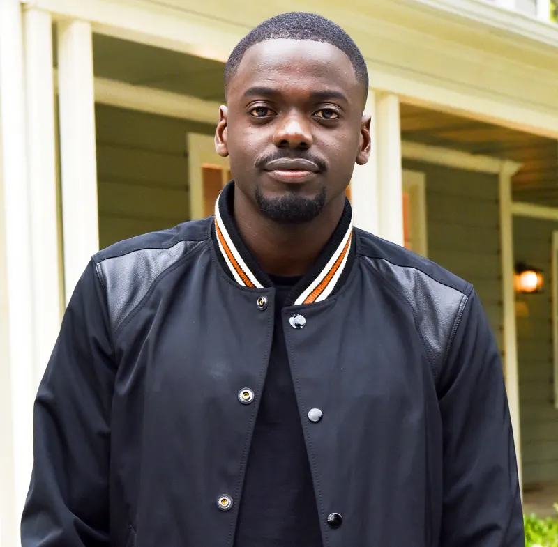 Daniel Kaluuya arrives at "Get Out" garden party on May 9, 2017.