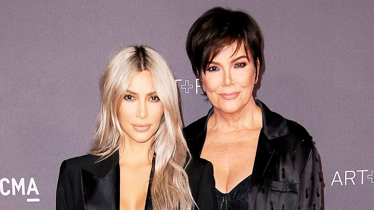 Kim Kardashian and Kris Jenner attend the 2017 LACMA Art + Film gala at LACMA in Los Angeles, California.