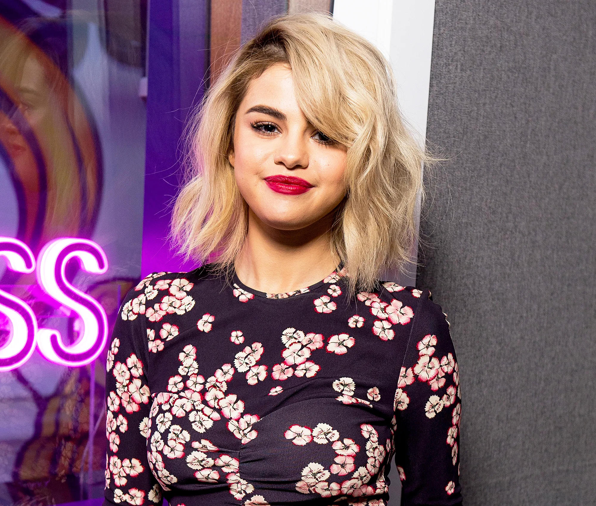 Selena Gomez visits Kiss FM Studio's on December 4, 2017 in London, England.