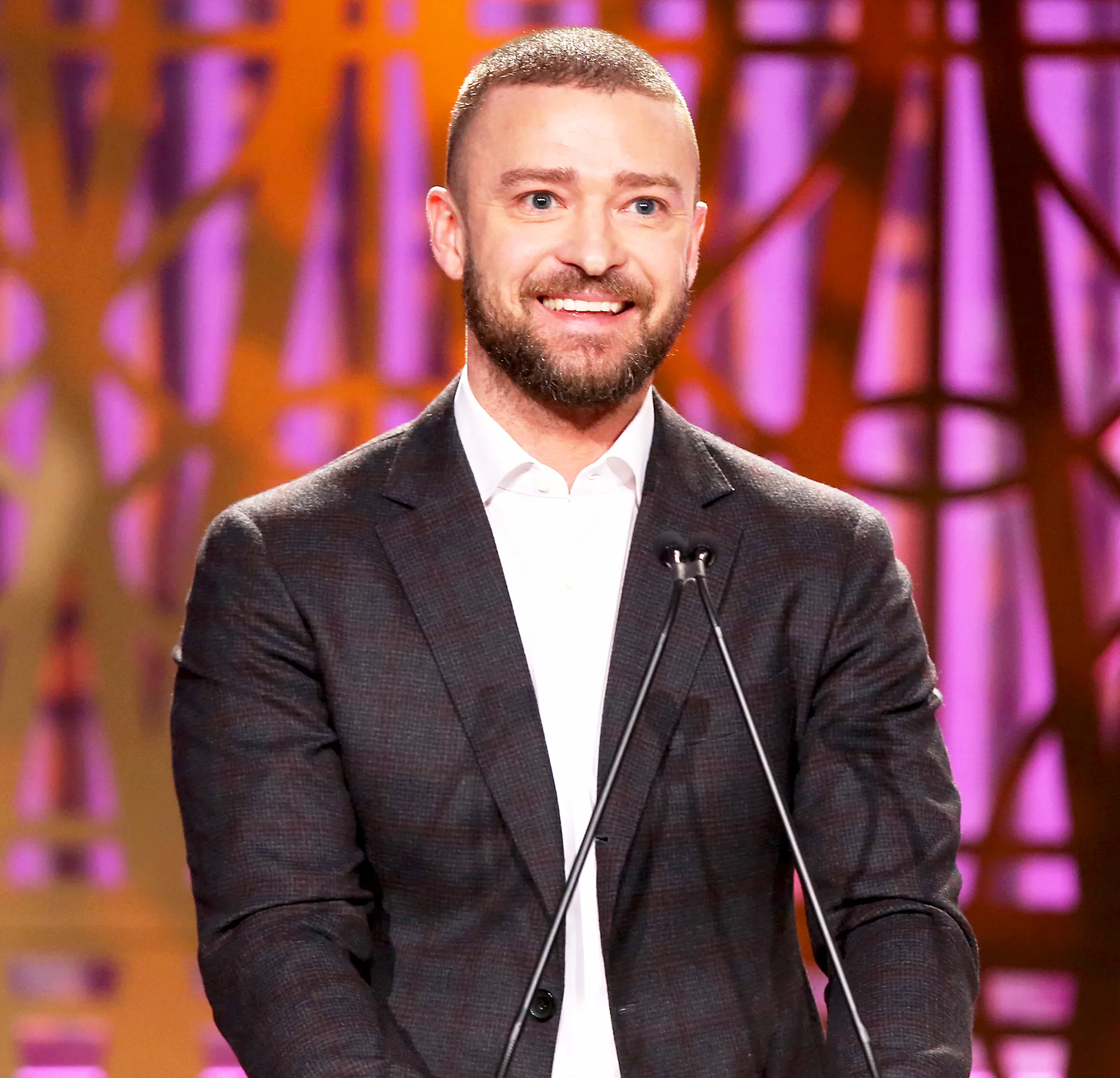 Justin Timberlake attends the Hollywood Reporter's 2017 Women in Entertainment Breakfast at Milk Studios in Los Angeles, California.