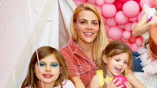 Busy Philipps with her daughters Cricket and Birdie attend L.O.L. Surprise! NYE Party Hosted by Busy Phillips & Sara Foster with daughters in Los Angeles, California.