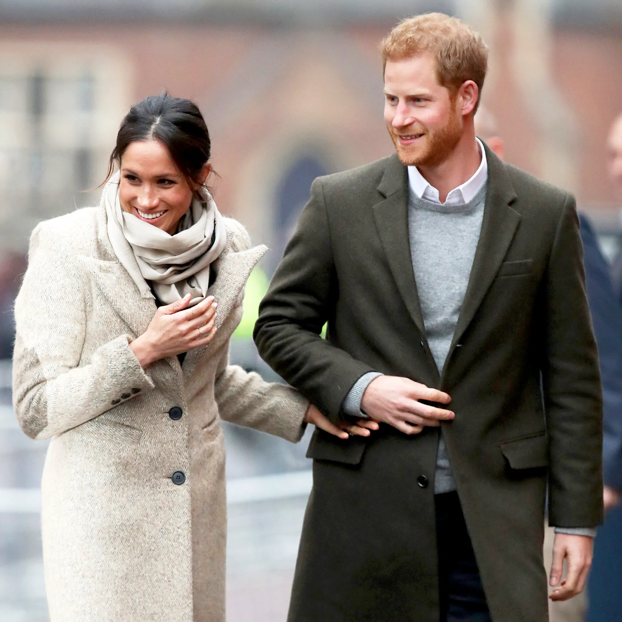 Meghan Markle and Prince Harry visit Reprezent 107.3FM on January 9, 2018 in London, England.