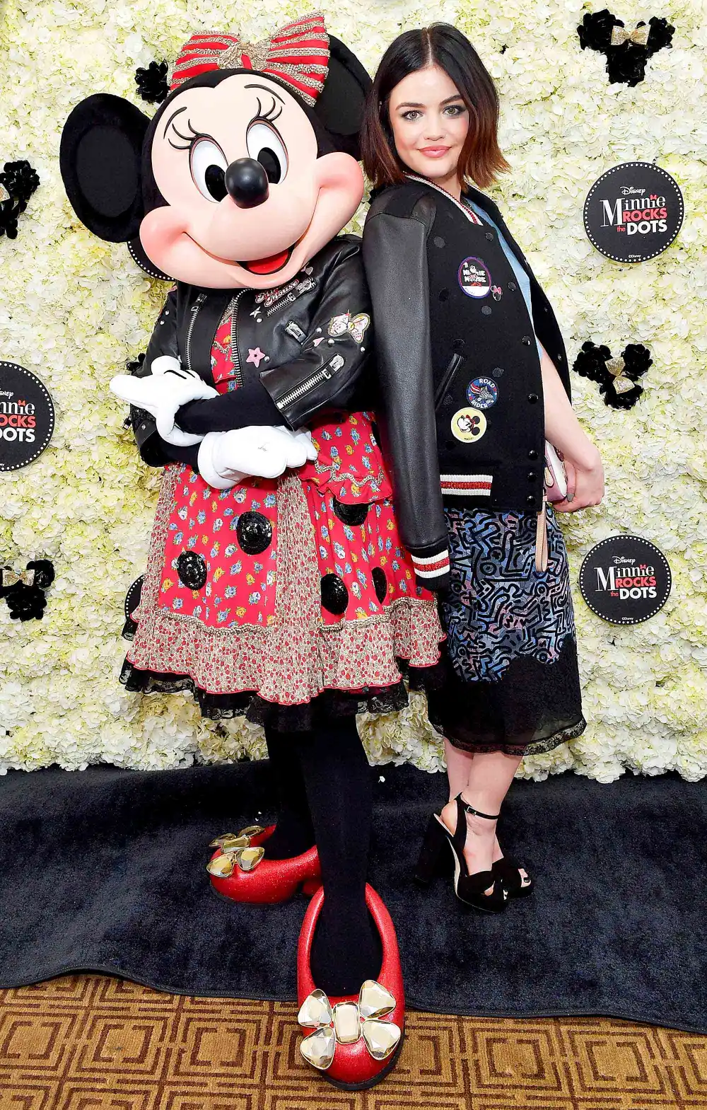 Lucy Hale attends Lunch Celebrating Minnie's Star on the Hollywood Walk of Fame and launch of Disney X Coach Collection at Chateau Marmont on January 22, 2018 in Los Angeles, California.