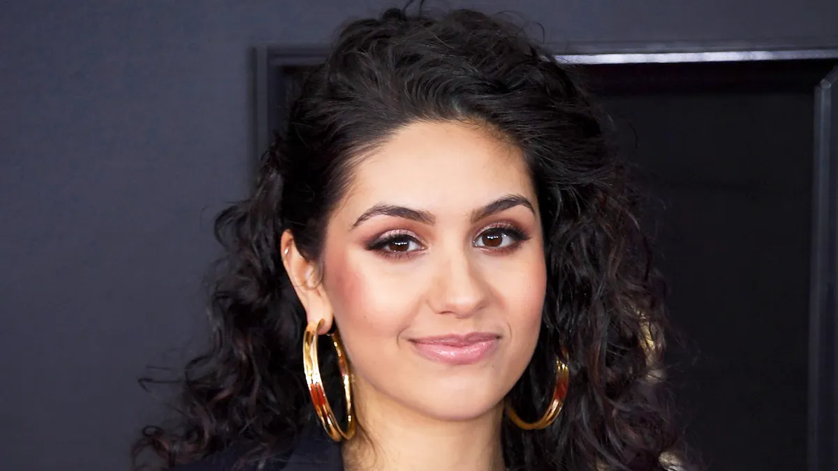 Alessia Cara arrives for the 60th Grammy Awards on January 28, 2018 in New York City.