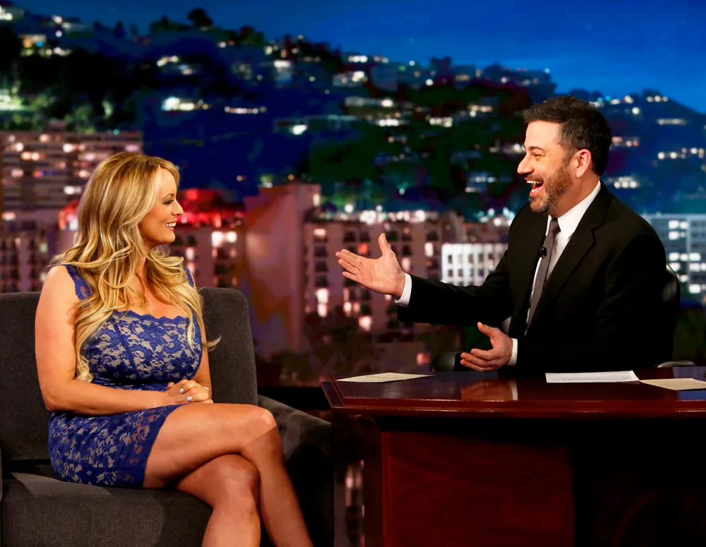 Stormy Daniels on &lsquo;Jimmy Kimmel Live!&lsquo;