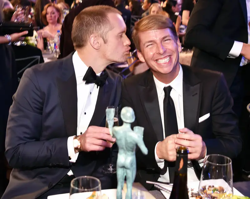 Alexander Skarsgard Jack McBrayer SAGs 2018 audience