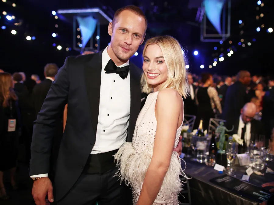 Alexander Skarsgard Margot Robbie SAGs 2018 audience