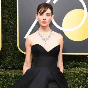 Allison Brie Stars Wearing Pants Golden Globes 2018