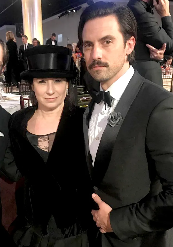 Amy Sherman-Palladino and Milo Ventimiglia