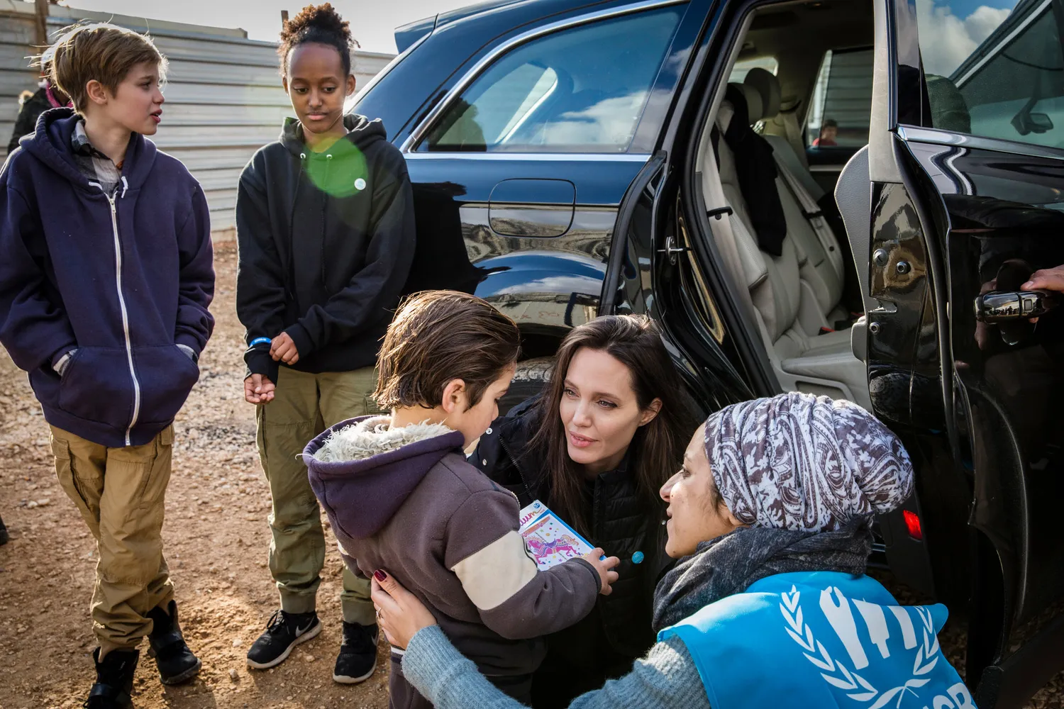 UNHCR Special Envoy Angelina Jolie