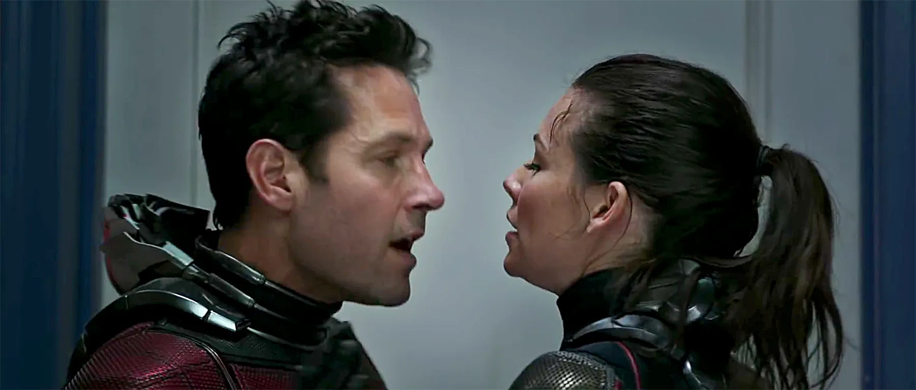 Paul Rudd and Evangeline Lilly in Ant-Man and the Wasp