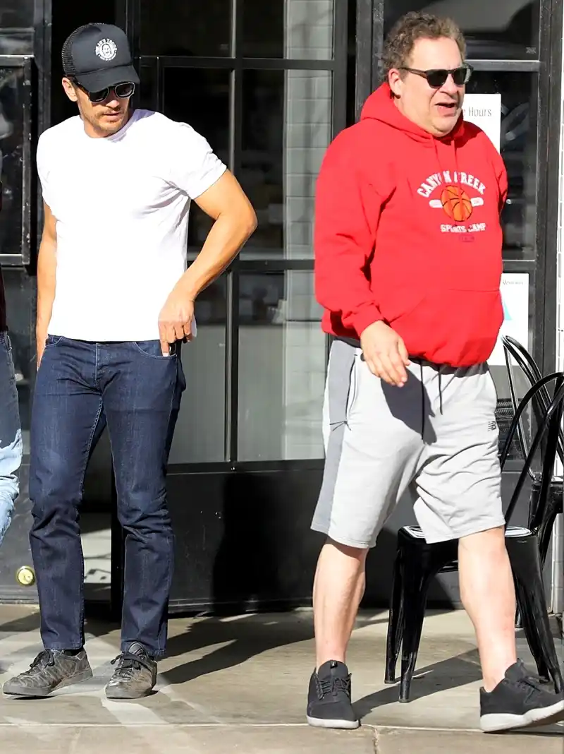 James Franco and Jeff Garlin