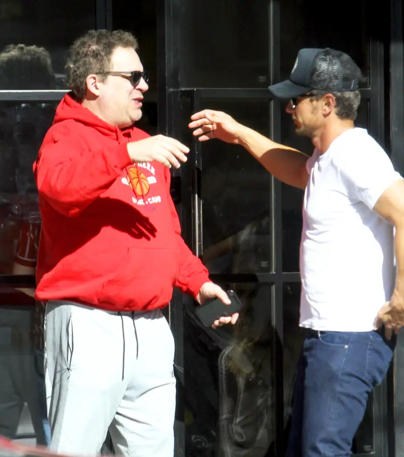 James Franco and Jeff Garlin