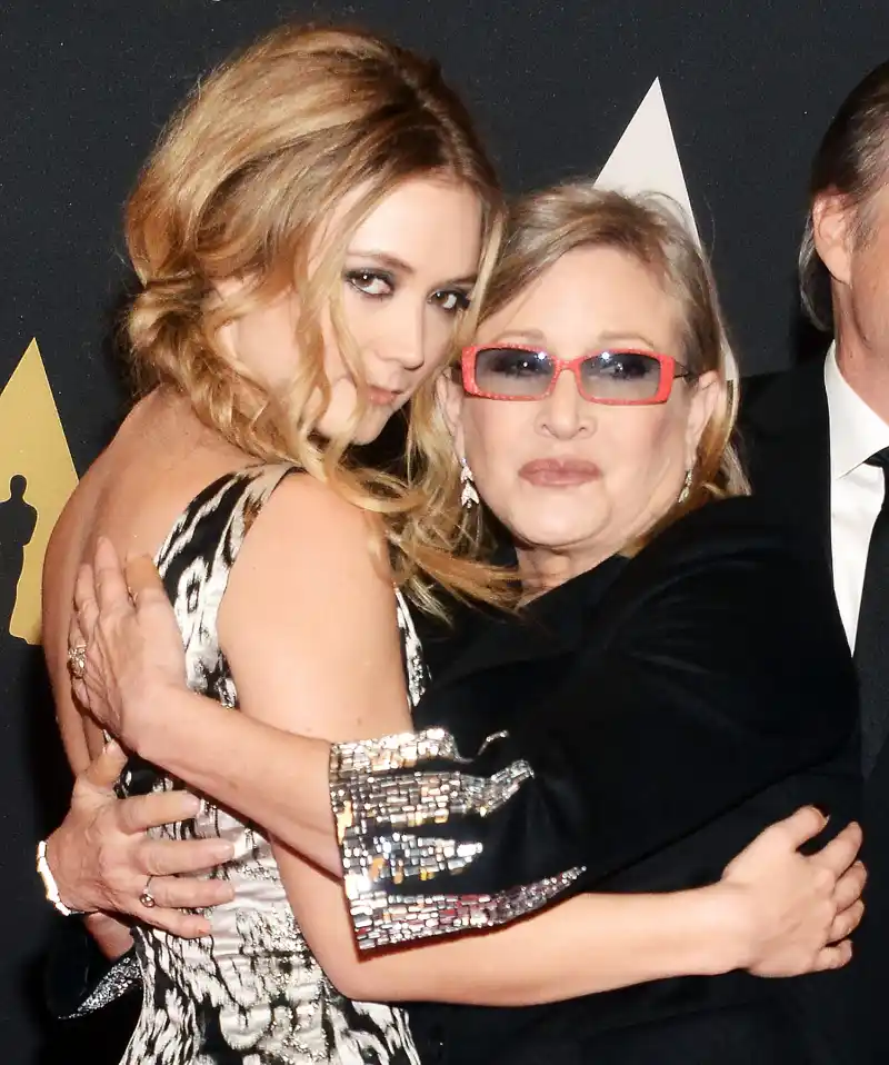 Carrie Fisher Wins Posthumous Billie Lourd