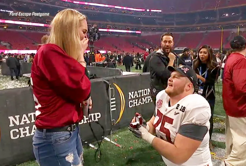 Bradley Bozeman and his girlfriend Nikki Hegstetter