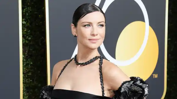 Caitriona Balfe Golden Globes 2018 engaged