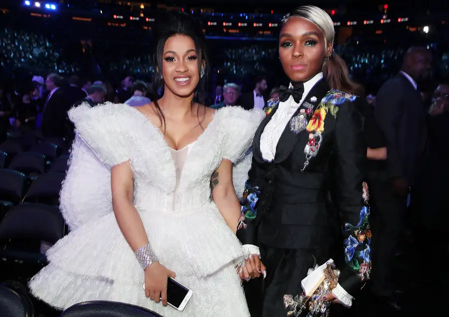 Cardi B Janelle Monae Grammys 2018
