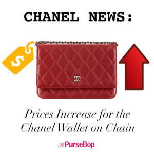 Chanel WOC prices 2018