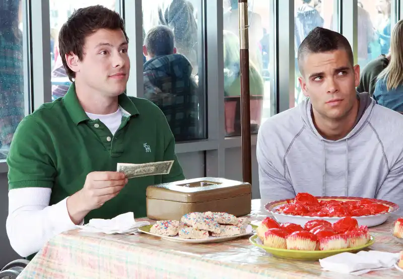 Cory Monteith Mark Salling Glee