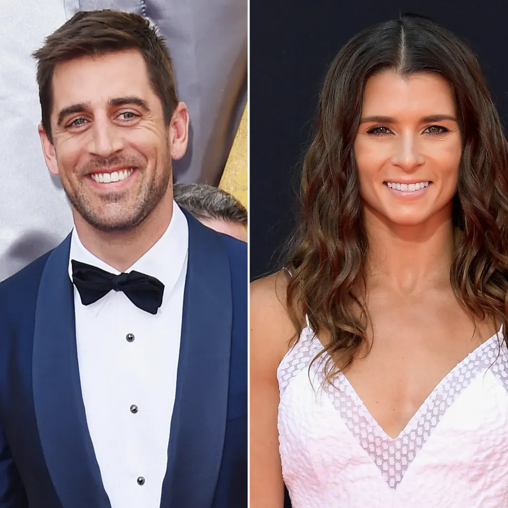 Aaron Rodgers and Danica Patrick