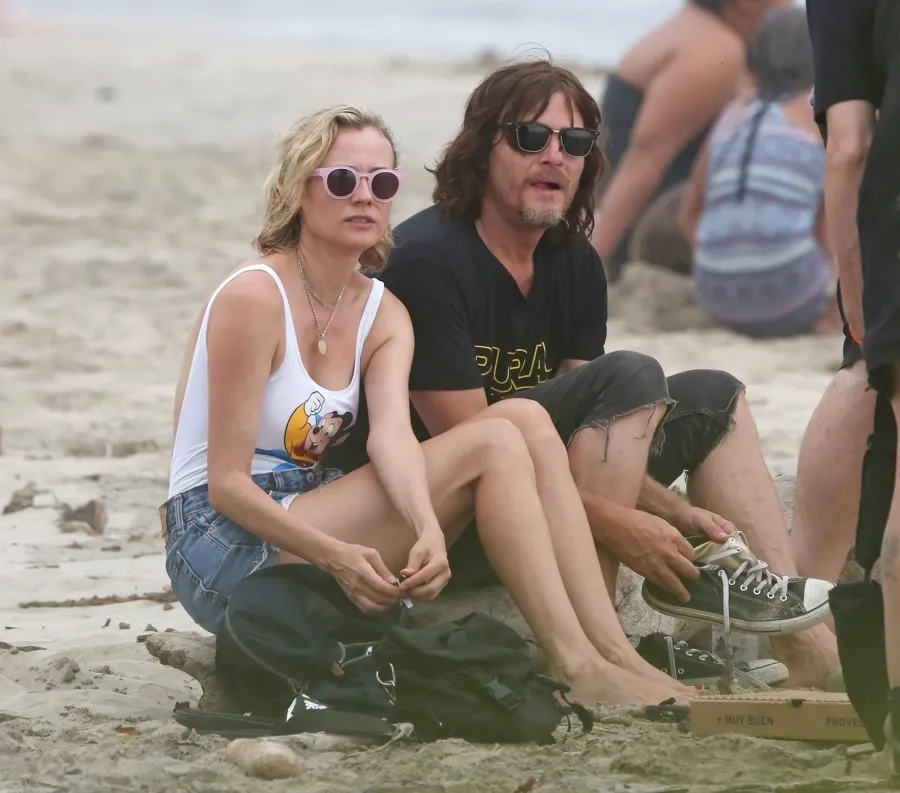 Diane Kruger, Norman Reedus, Beach, Costa Rica