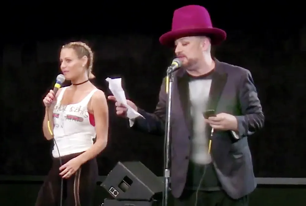 Dorit Kemsley Boy George The Real Housewives of Beverly Hills