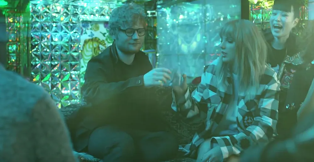 Ed Sheeran and Taylor Swift in End Game