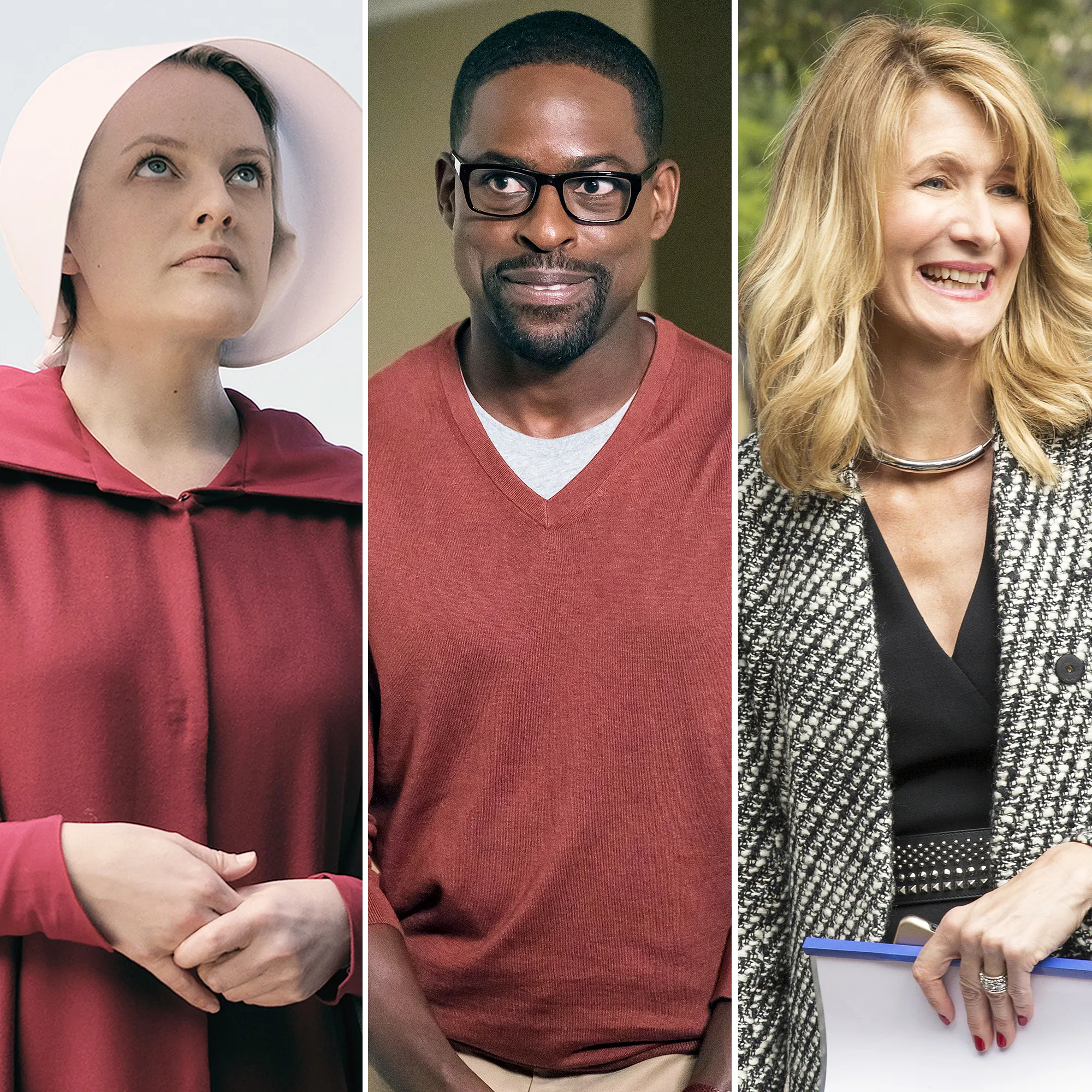 Elisabeth Moss Sterling K. Brown Laura Dern Golden Globes 2018