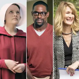 Elisabeth Moss Sterling K. Brown Laura Dern Golden Globes 2018