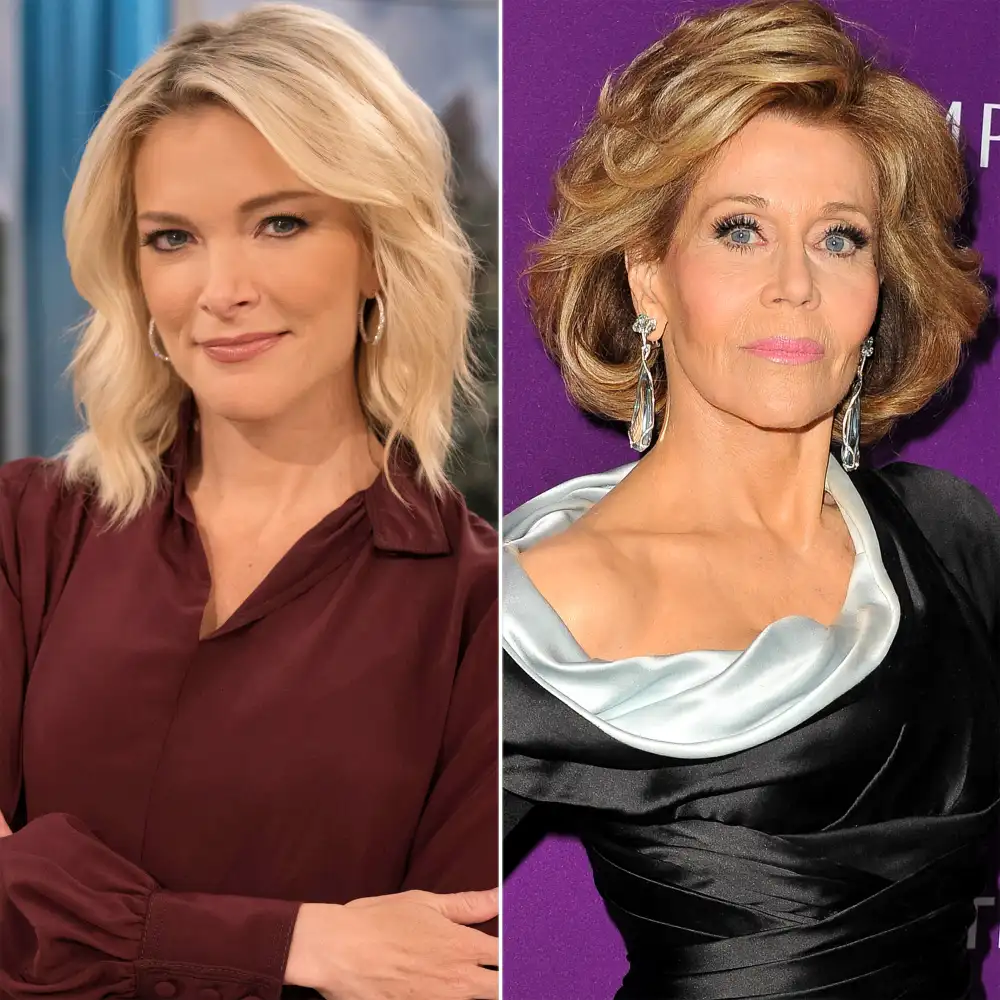 Megyn Kelly and Jane Fonda