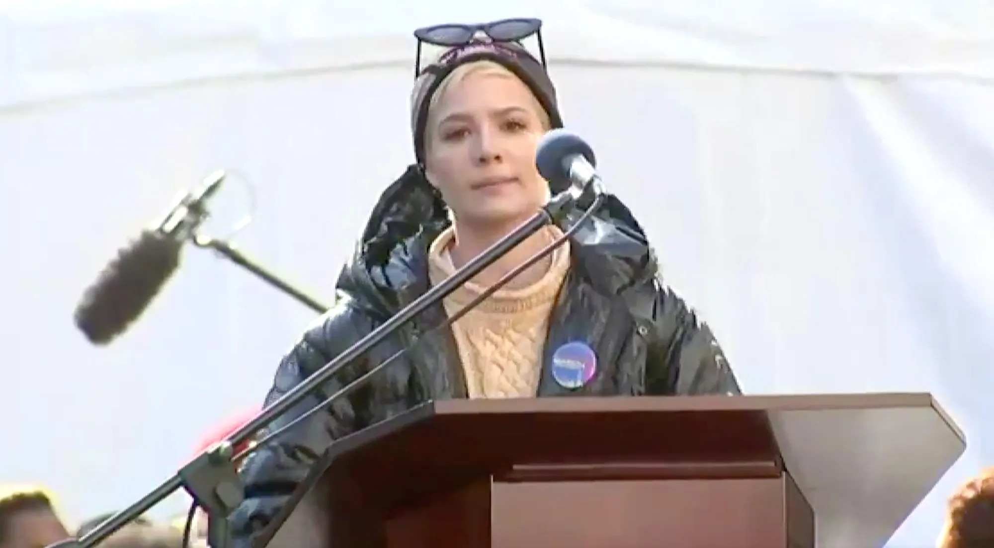 Halsey, Women's March 2018, Speech