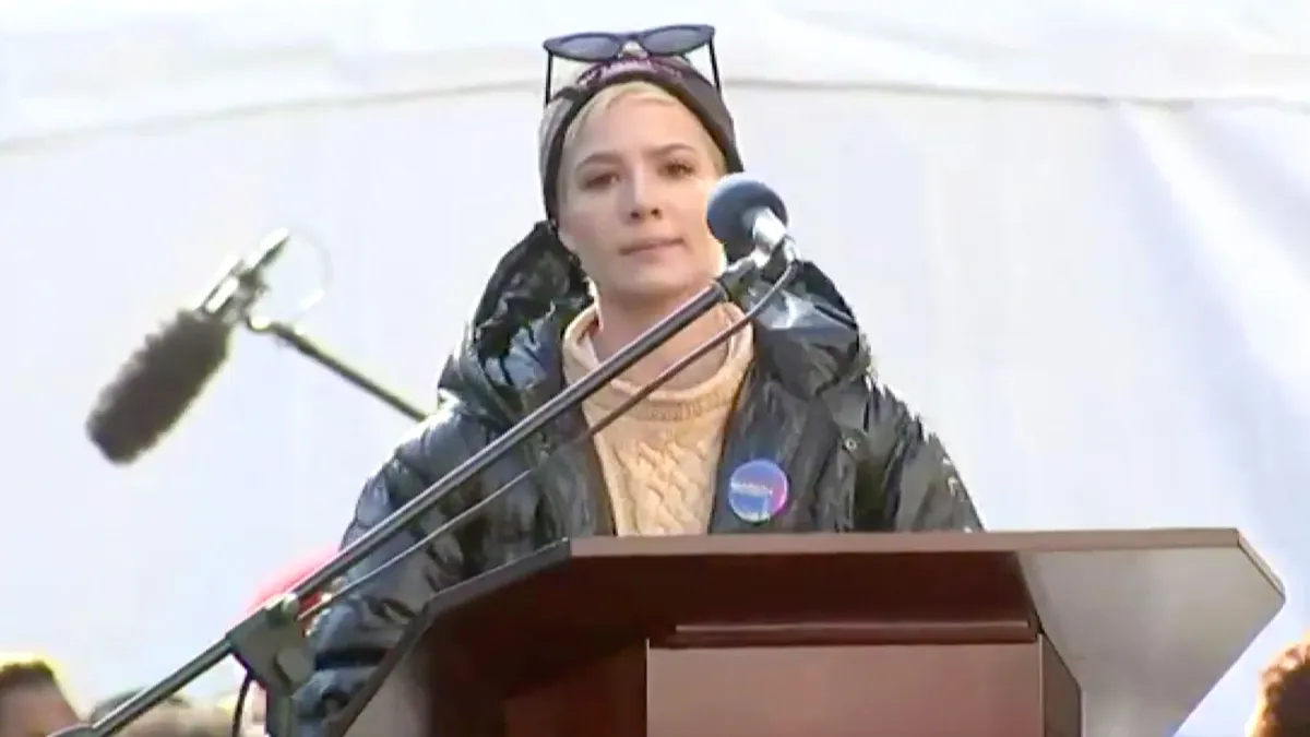Halsey, Women's March 2018, Speech