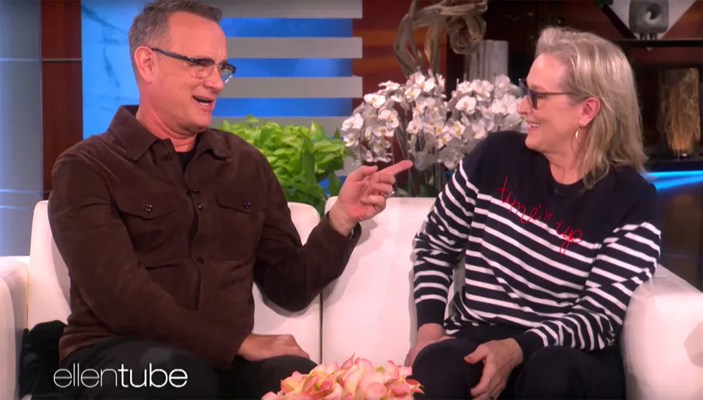 Tom Hanks Meryl Streep Ellen show