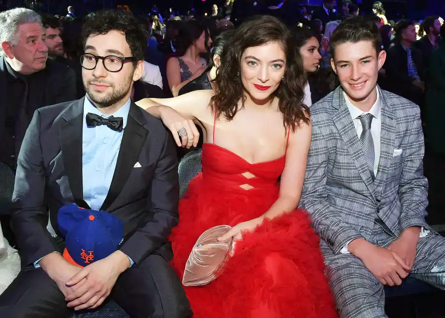 Jack Antonoff Lorde Angelo Yelich-O'Connor Grammys 2018