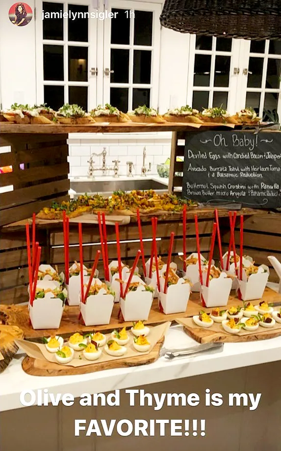 Jamie-Lynn Sigler's baby shower